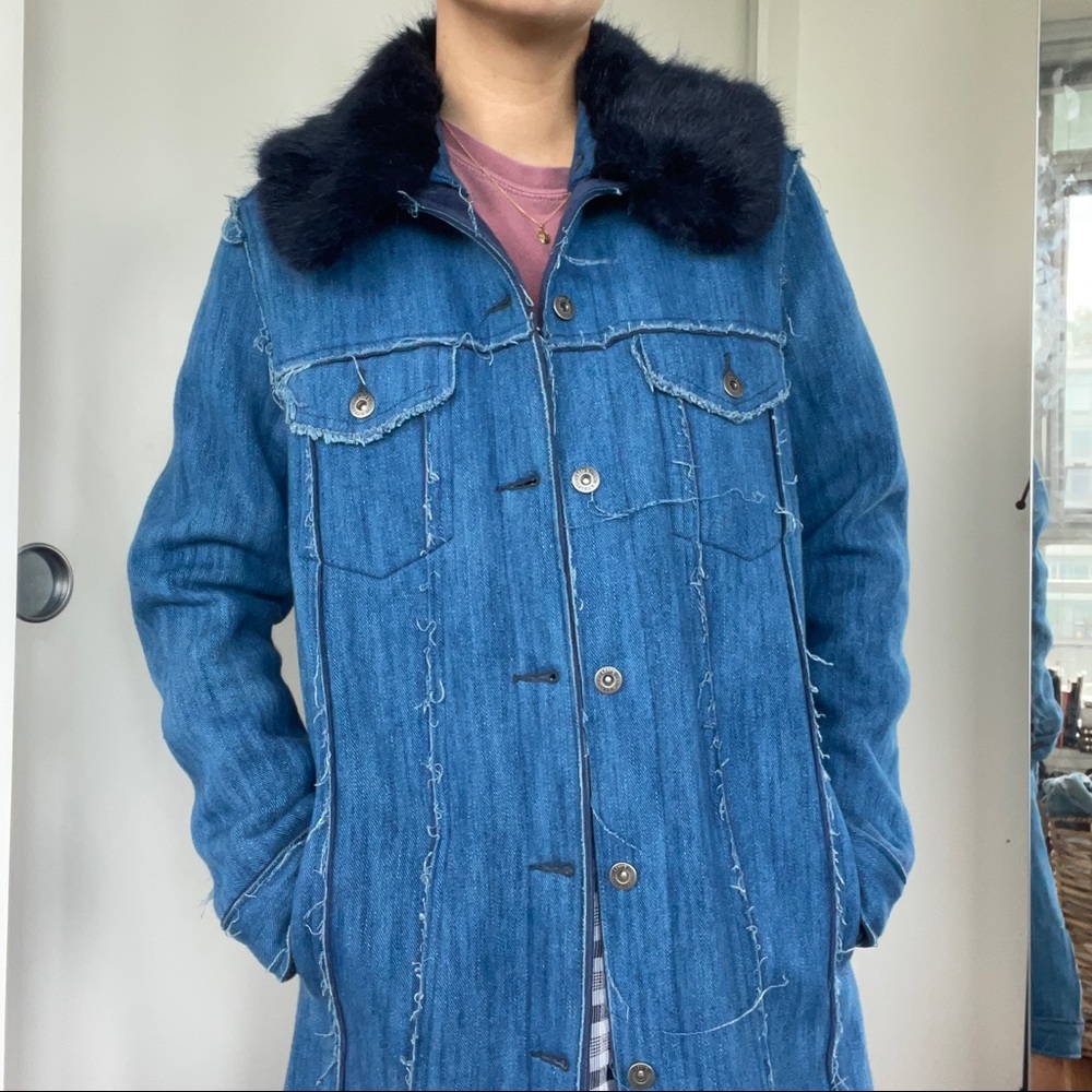 Levi’s The Trucker Denim Trench Coat Jacket